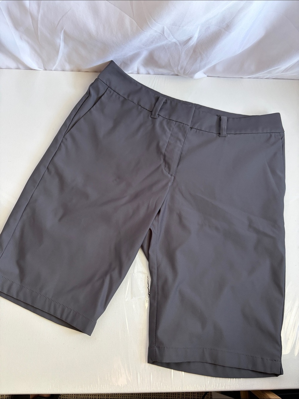Nike Golf Dri-Fit Women Athletic Shorts Gray